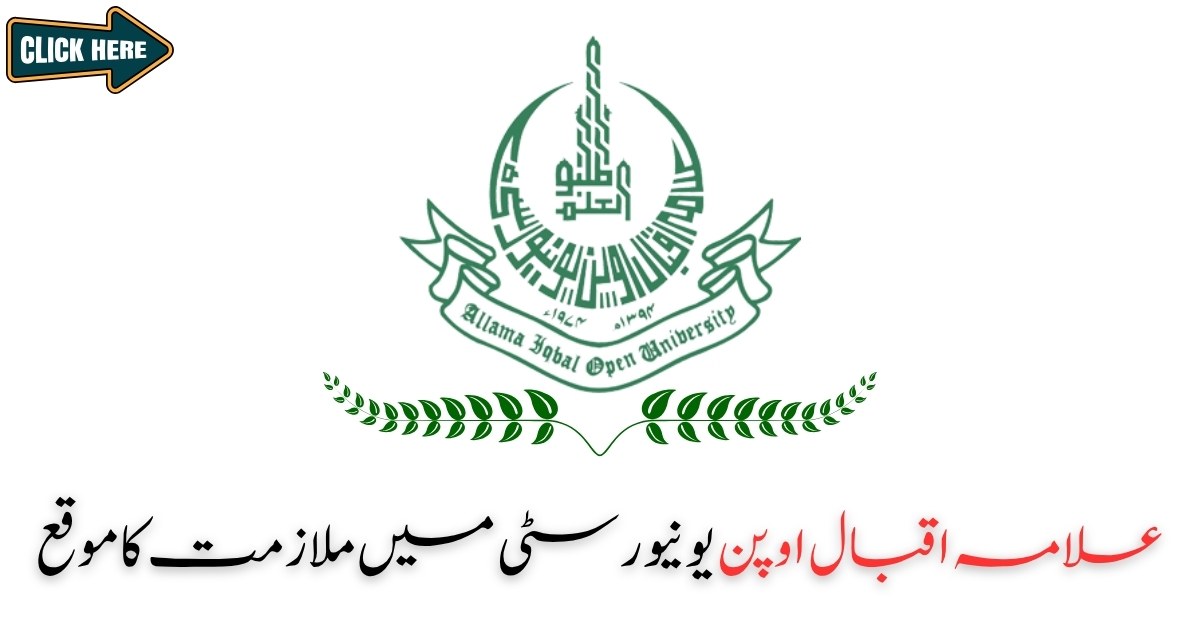 Allama Iqbal Open University Jobs